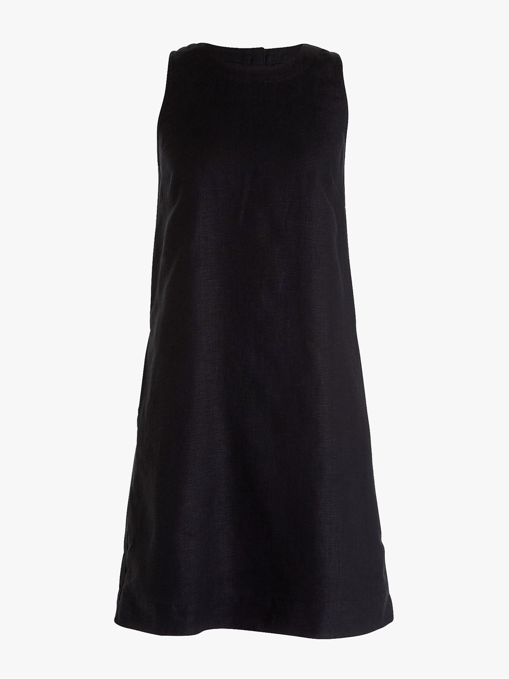 J. Crew Button Back Shift Dress Beauchamps Linen